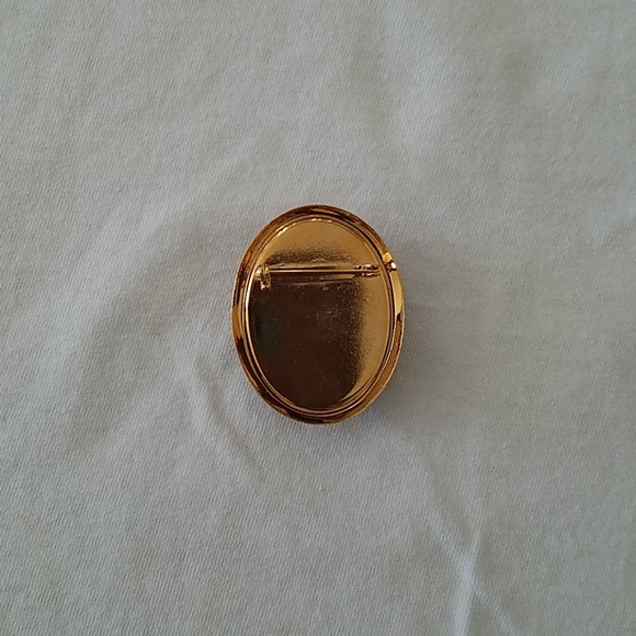 NWT Tiger's Eye Amber Brooch Pin - Picture 5 of 5